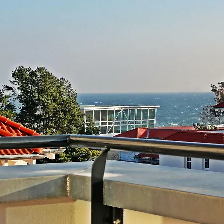 3 Haus Meeresblick Turmwohnung Mit Meerblick Und Suedbalkon A404 Baabe